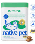 Native Pet - Immune Pillow Chews Immune & Respiratory Support for Cats