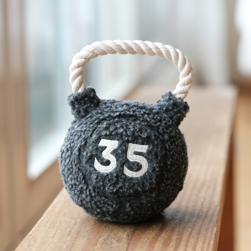 Lambwolf Collective - KETTLEBELL // ENRICHMENT DOG TOY // TUG + FETCH TOY