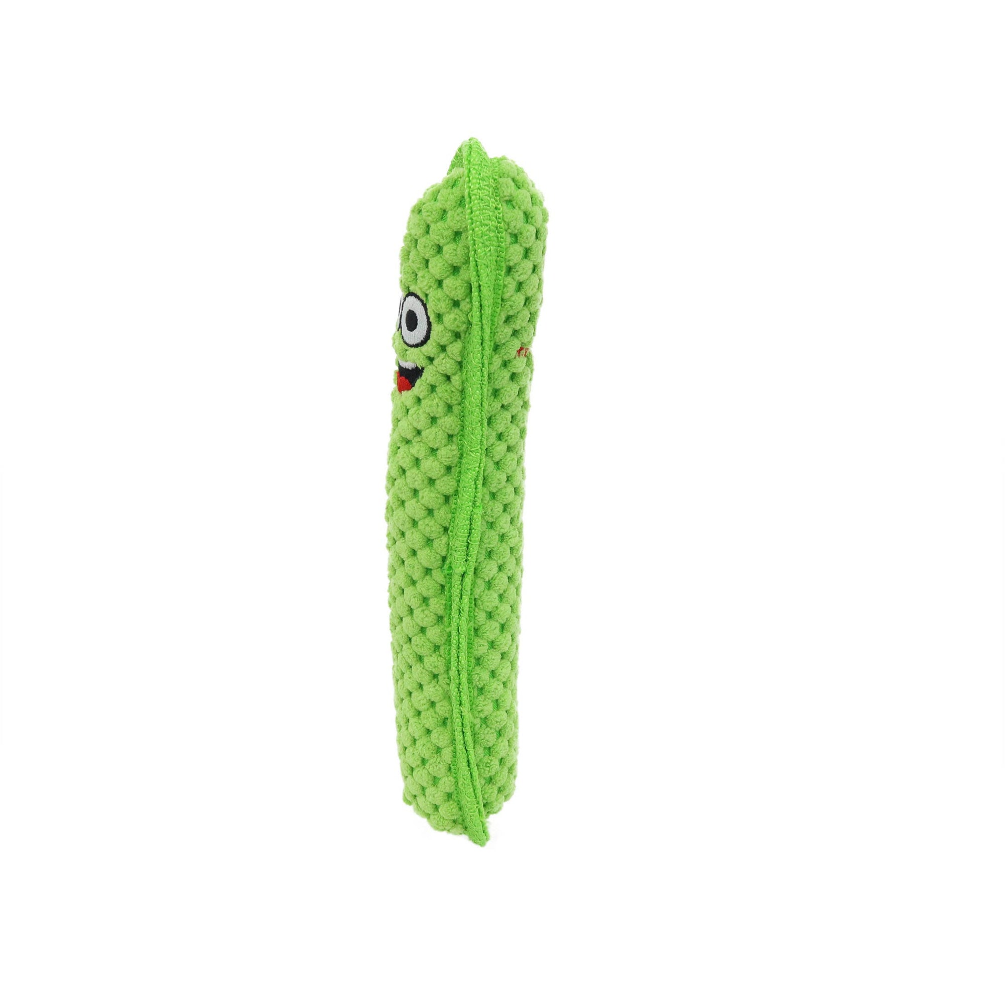 Tuffy Dog Toys - VIP Products - Tuffy Funny Food Pickle, Durable, Squeaky Dog Toy