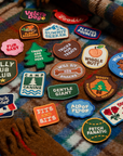 Scout's Honour Pty Ltd - Aloof Floof iron-on patch for dogs and cats