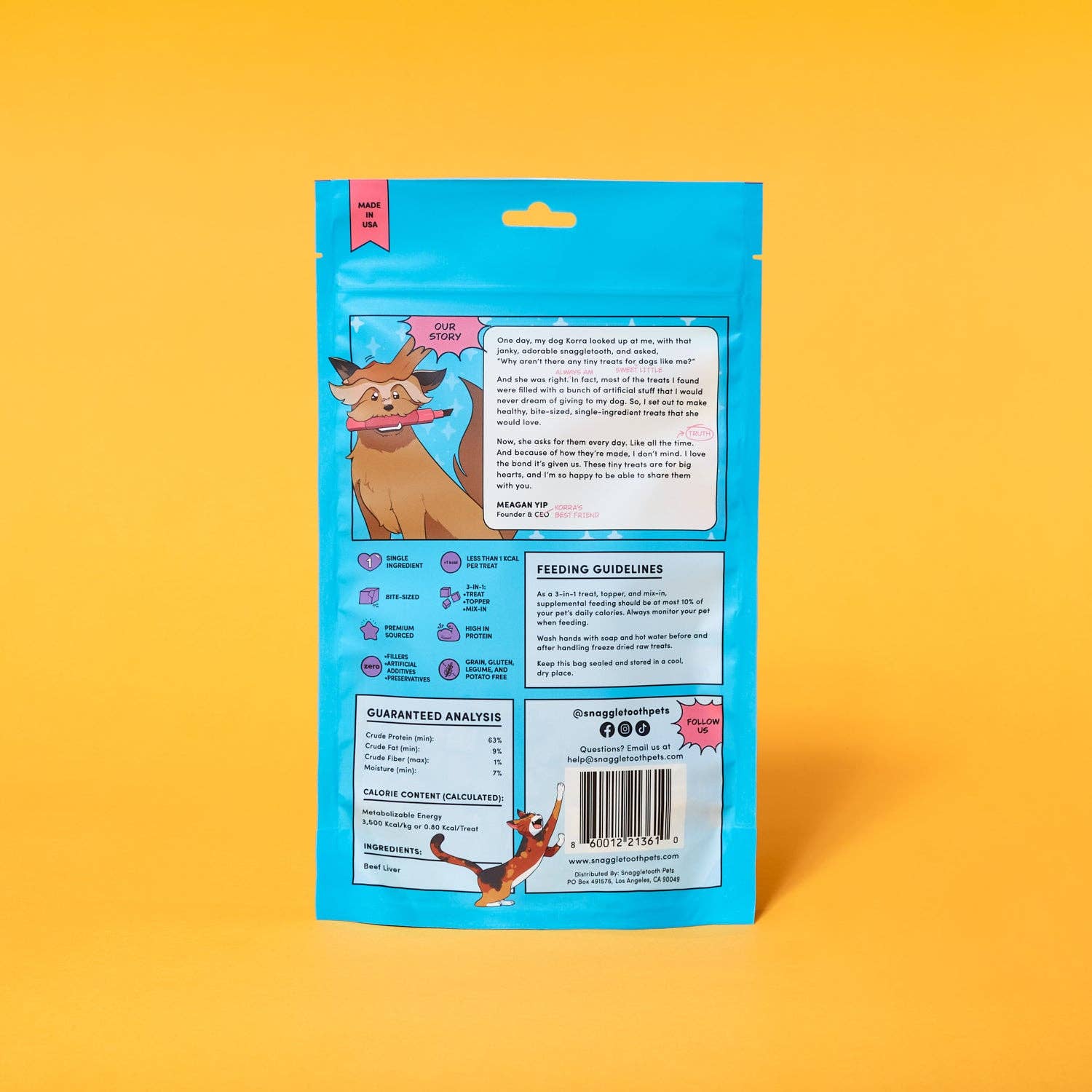 Snaggletooth Pets - Beef Liver Teeny Tiny Treats