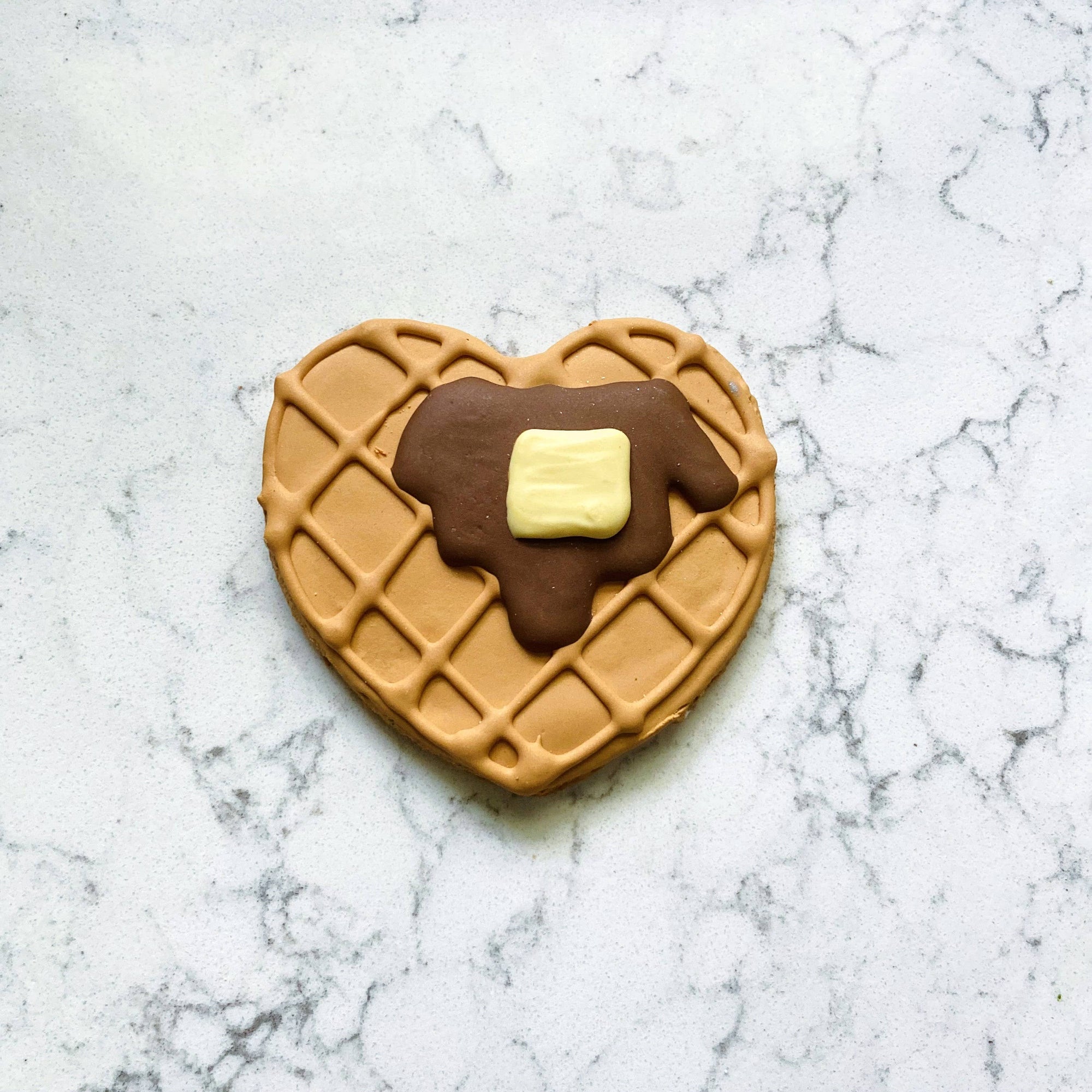 Lucky Biscuit Pet Bakery - Breakfast Menu: Waffle Cookie