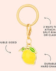 The Foggy Dog - Lemon Collar Charm: Charm Only