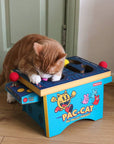 SUCK UK Ltd - USA - Cat Toy Arcade - Cardboard PacMan inspired arcade machine