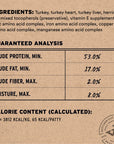 Vital Essentials Freeze-Dried Raw Protein Turkey Mini Patties Cat Food