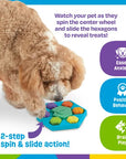 Brightkins Spin & Seek Hexagon Treat Puzzle