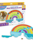 Brightkins Calming Rainbow Treat Puzzle & Lick Mats
