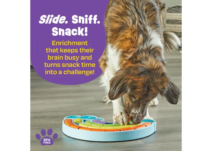 Brightkins Calming Rainbow Treat Puzzle &amp; Lick Mats