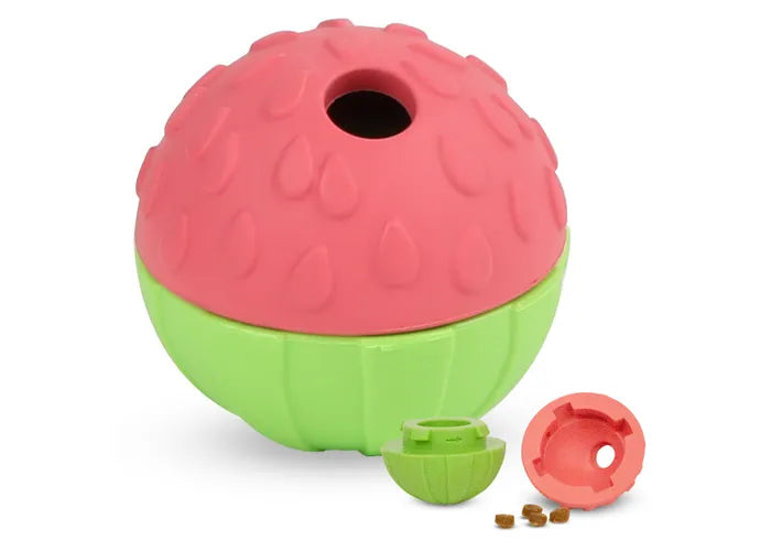 Brightkins Tough &amp; Tumble™ 2-Piece Treat Dispenser: Watermelon