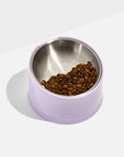 Wild One - Slanted Cat Bowl: Lilac
