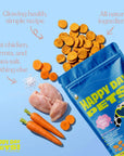 Happy Day Pets - Happy Day Pets Chicken & Carrot Chips Dog Treats