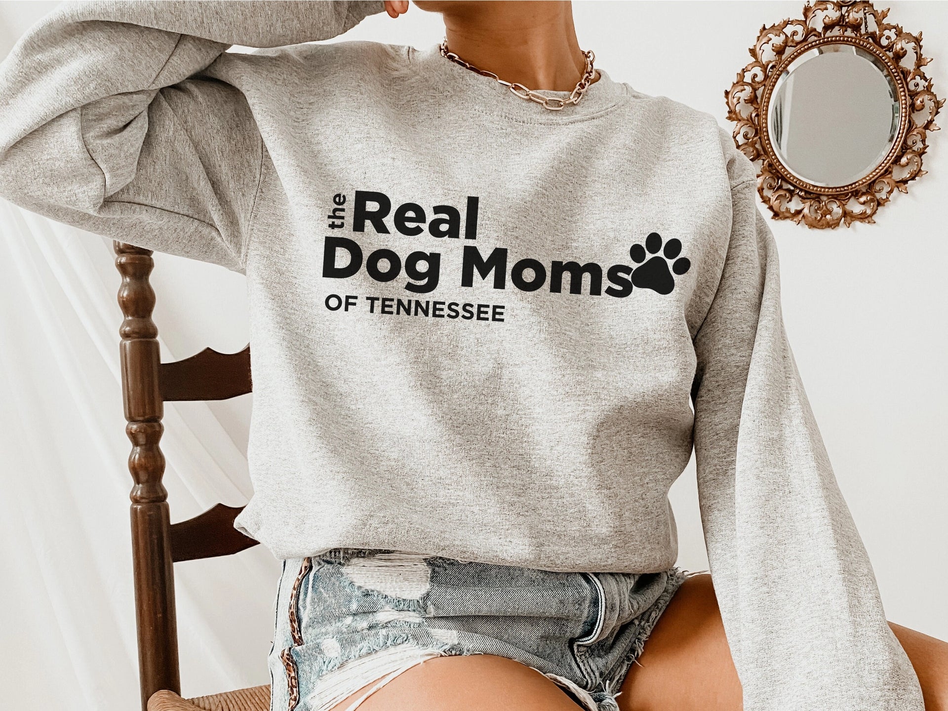 MK Shop Limited Dog Mom Sweatshirt For Women Cute Zimbabwe