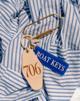 Freshwater Curated Goods™ - Brass Oval Key Ring