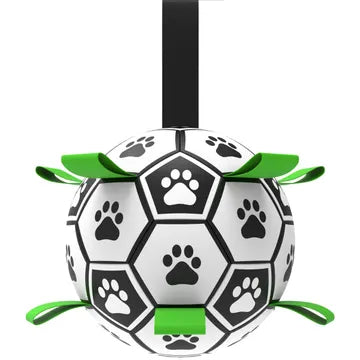 Dog Soccer Ball with Straps and Pump