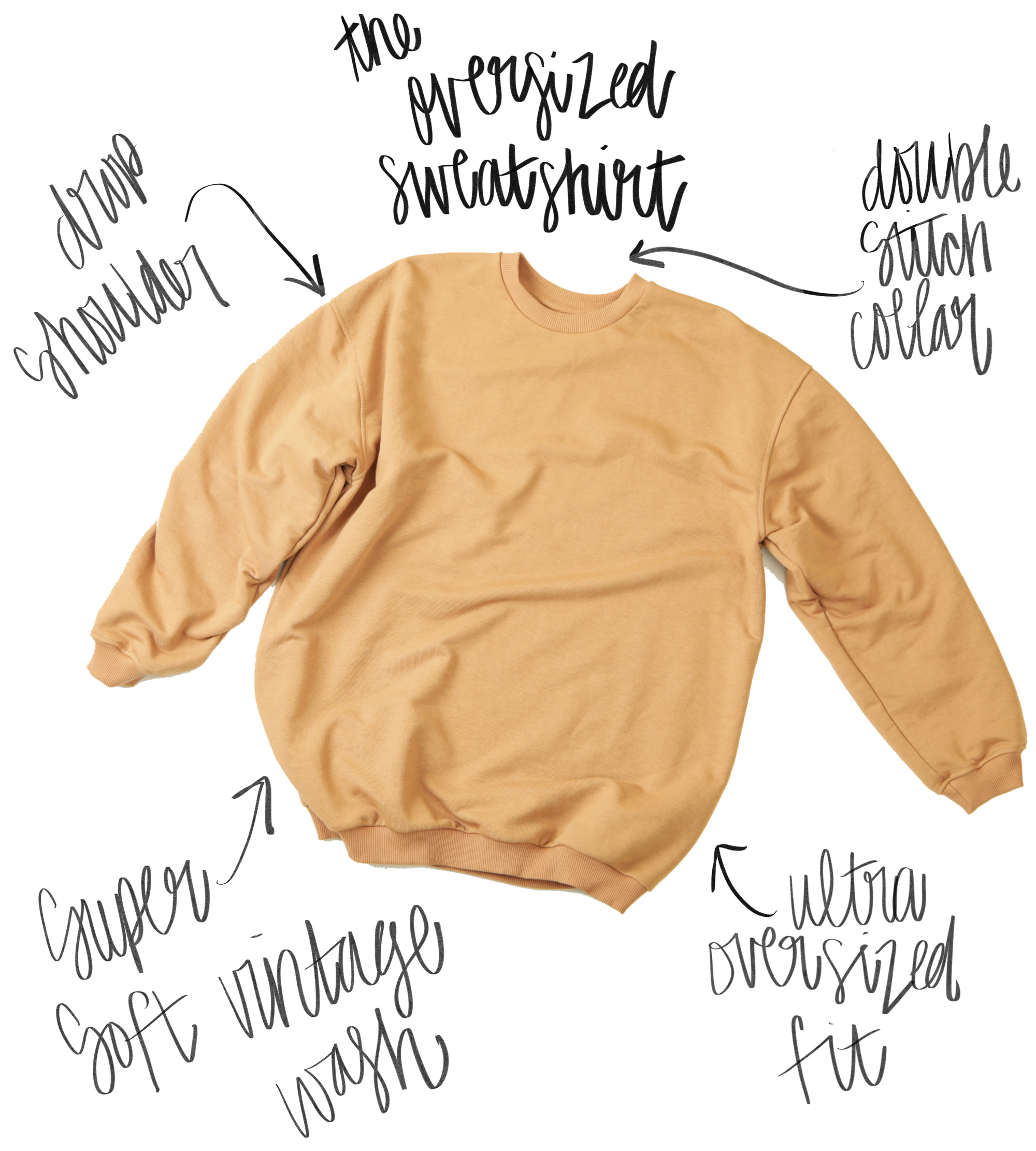 The Clandestine Underground - Palm Beach Badminton Club Oversized 90&#39;s Sweatshirt: XS/S