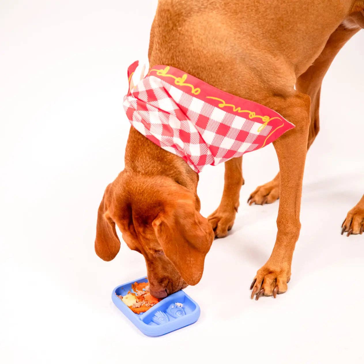 Awoo - Sardina Lick Mat &amp; Slow Feeder: COBALT