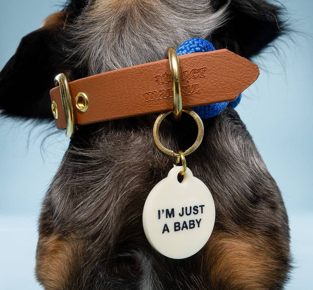 Freshwater Curated Goods™ - I'm Just A Baby Pet Tag