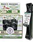 Wag & Bright Supply Co. - Mighty Marrows Collagen Dental Chew- Spirulina Beef- 3 Sizes: Large