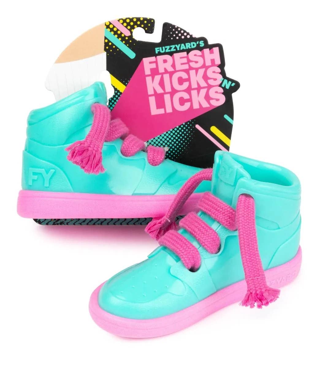 FuzzYard Fresh Kicks N&#39; Licks Dog Chew Toy