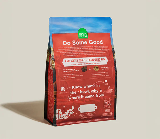 Open Farm Great Plains Grain Free RawMix for Dogs