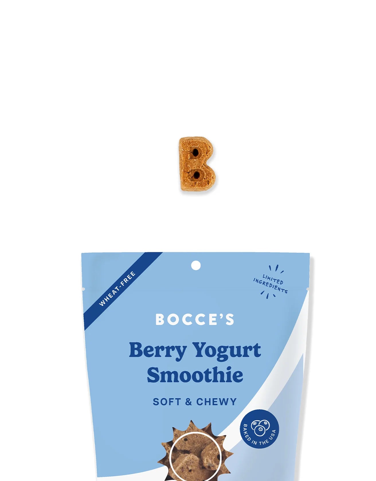 Bocce&#39;s Berry Yogurt Smoothie Soft &amp; Chewy Treats
