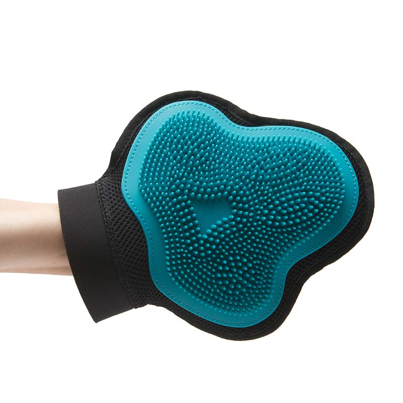 Messy Mutts Silicone Grooming Glove - Main Image