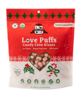 Lord Jameson Candy Cane Kisses Organic Love Puffs Dog Treats