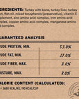 Vital Essentials Freeze-Dried Raw Protein Turkey Crunchy Nibs Cat Food