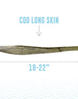Cod Long Skins Dog Chews 18-22"
