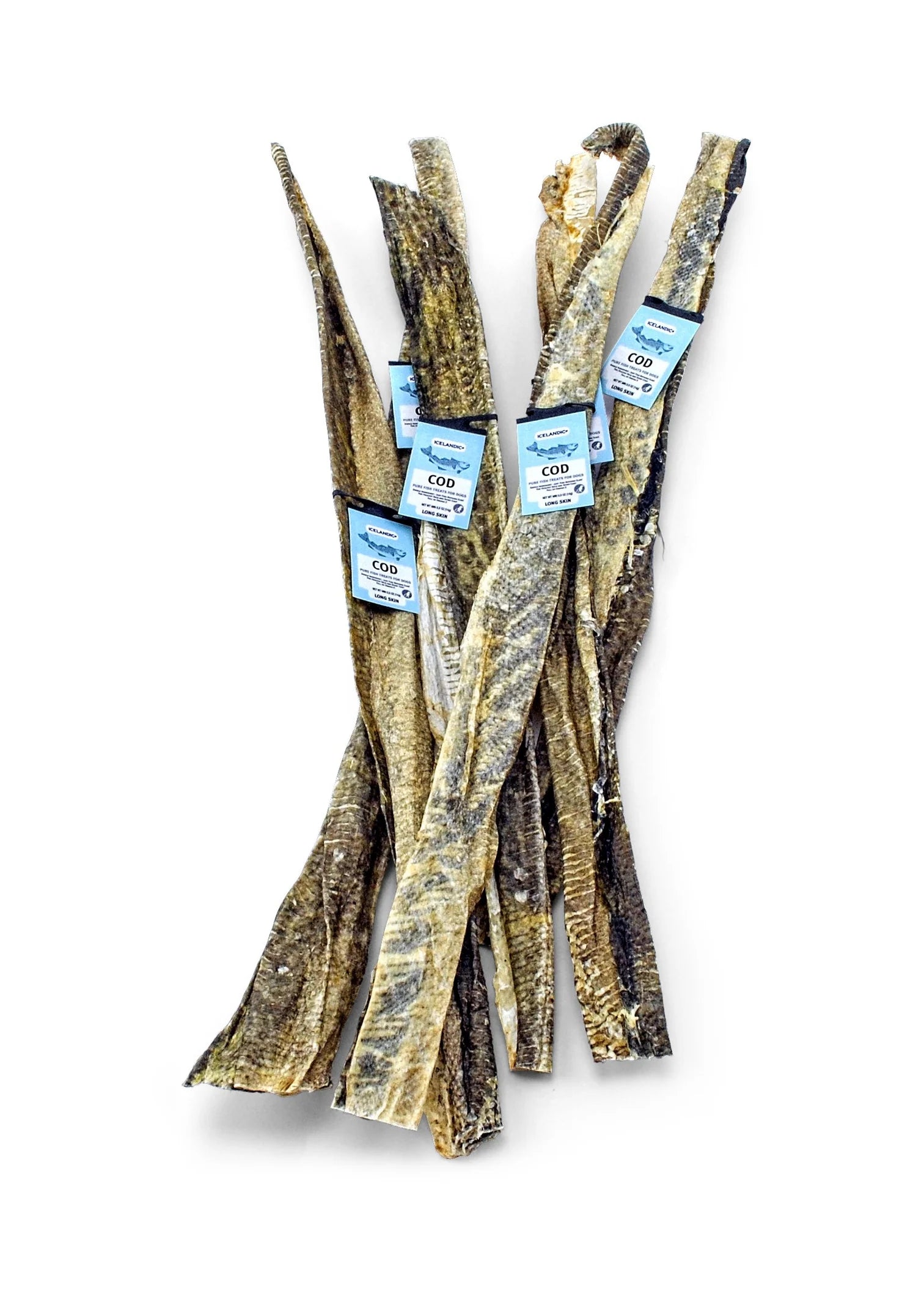 Cod Long Skins Dog Chews 18-22"