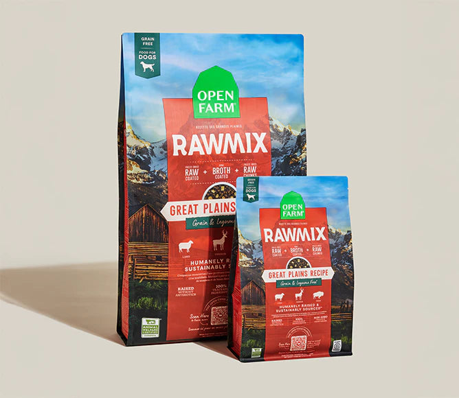 Open Farm Great Plains Grain Free RawMix for Dogs