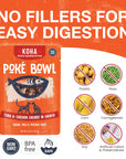 Koha Poké Bowl Tuna & Chicken Entrée in Gravy for Cats