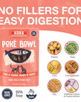 Koha Poké Bowl Tuna & Salmon Entrée in Gravy for Cats