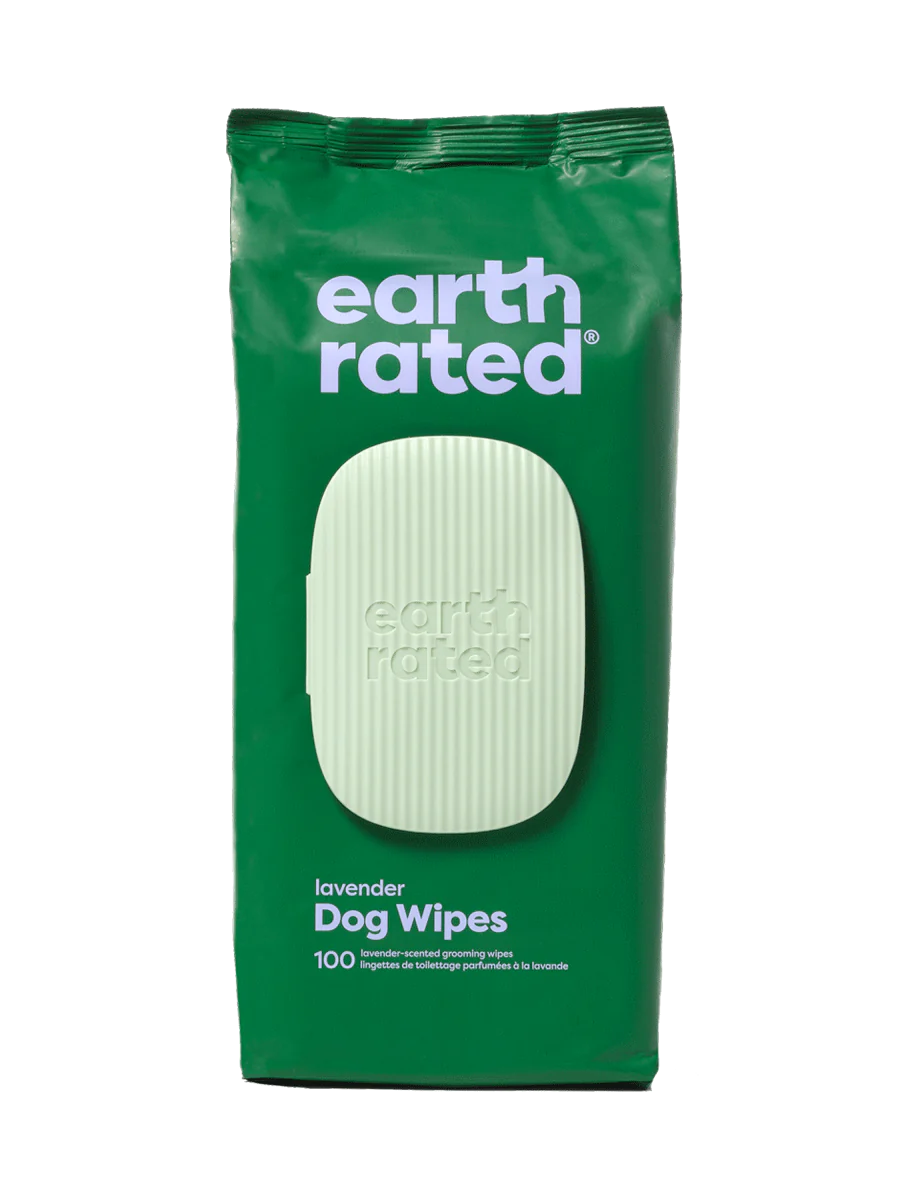 Earth Rated Plant-Based Grooming Wipes