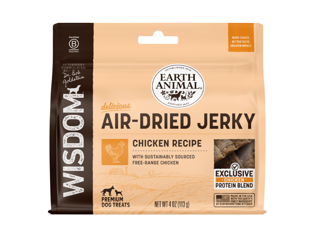 Earth Animal Wisdom™ Air-Dried Jerky - Chicken