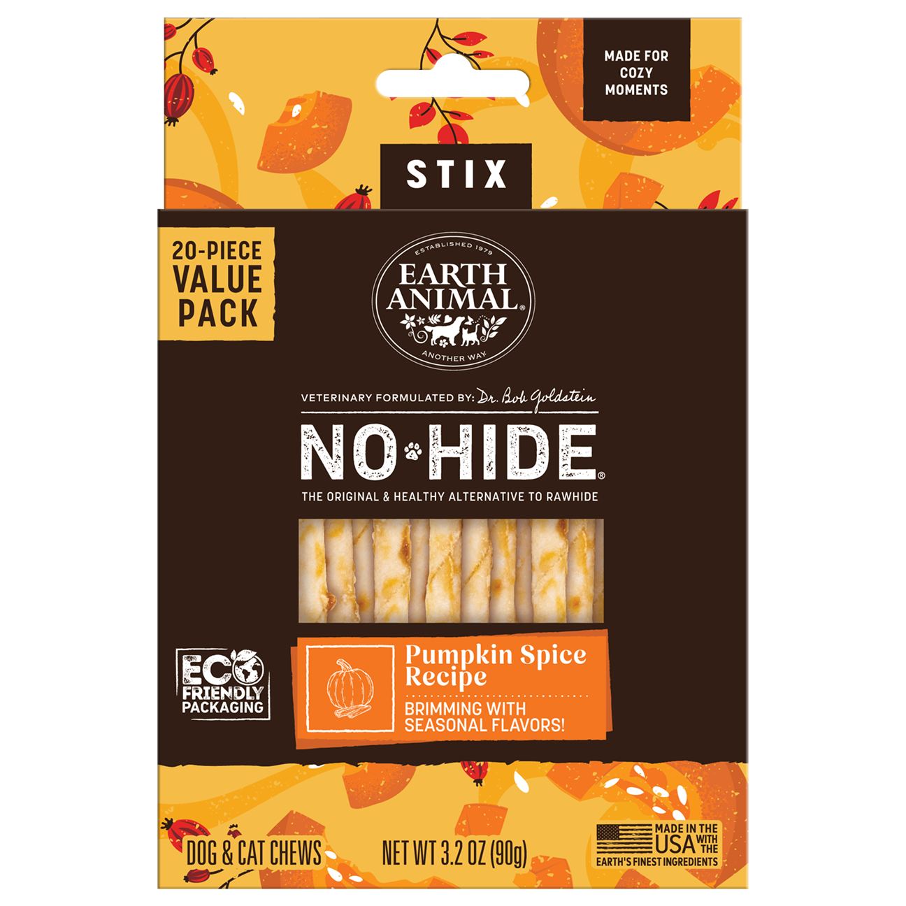 Earth Animal No-hide Stix Value Pack - 20 Count