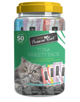 Fussie Cat Tuna Variety Pack - 50 Count