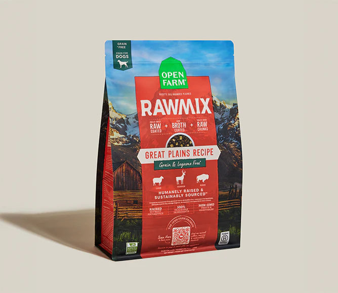 Open Farm Great Plains Grain Free RawMix for Dogs