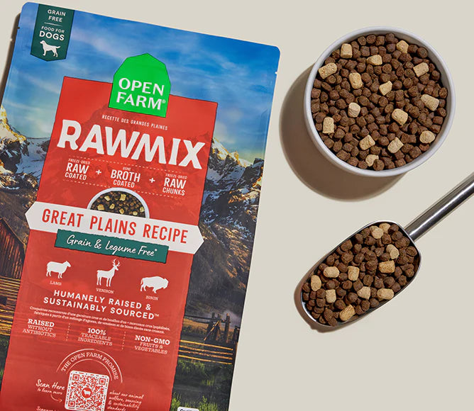 Open Farm Great Plains Grain Free RawMix for Dogs