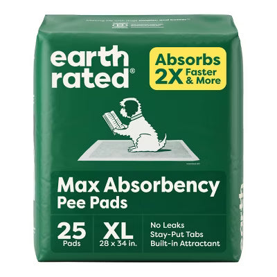 Earth Rated Dog Pee Pads With AbsorbShield™ Technology