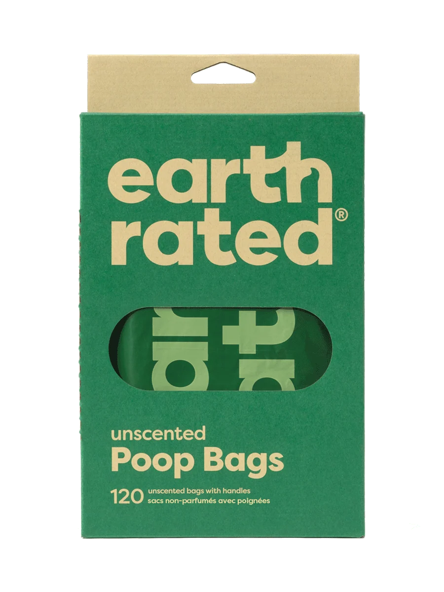 Earth Rated Unscented Easy-Tie Handle Poop Bags