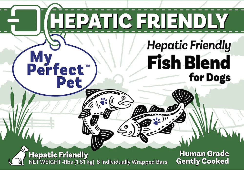 My Perfect Pet Low Copper Hepatic Friendly Fish Blend Gently Cooked - 4lb