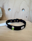 Furei Pets - Matcha & Always Tired Custom Collar - Black