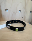 Furei Pets - Matcha & Always Tired Custom Collar - Black