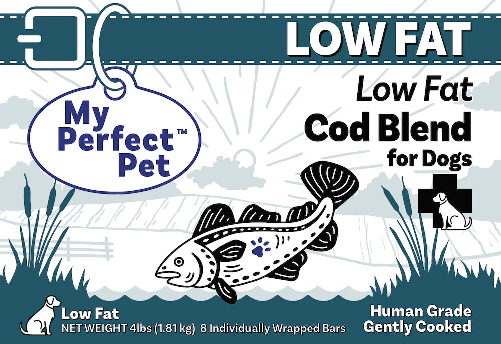 Pet Cod My Perfect Pet Low Fat Cod Gently Cooked - 4lb – The Modern Dog Company ...