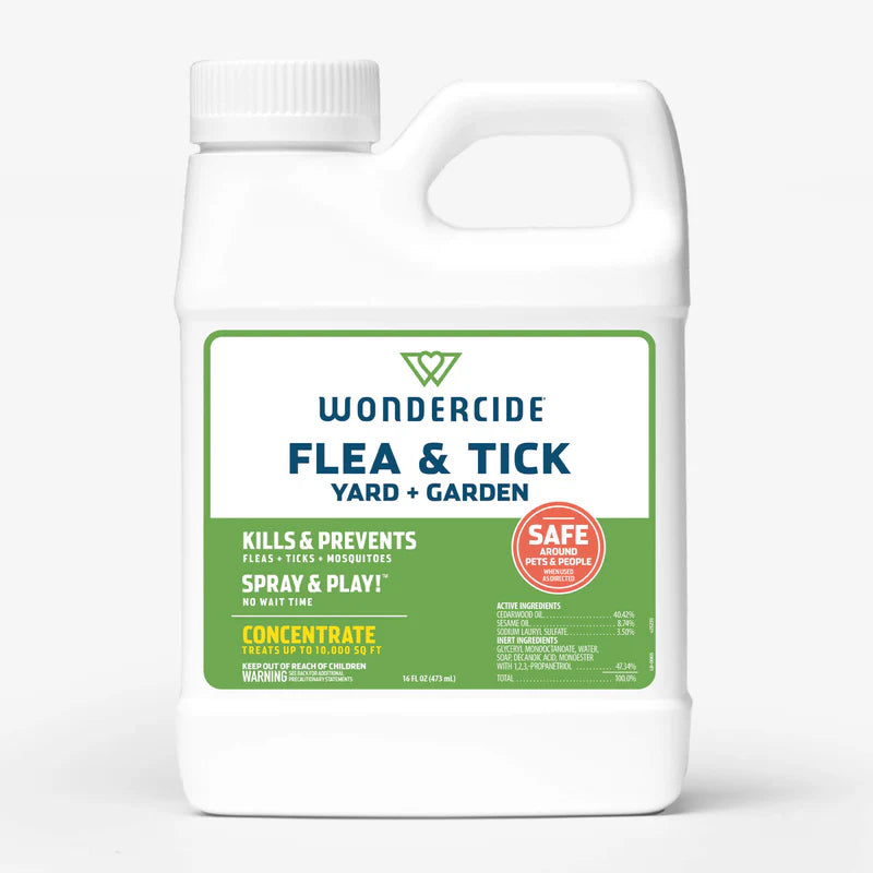 Wondercide Flea &amp; Tick Concentrate for Yard + Garden with Natural Essential Oils