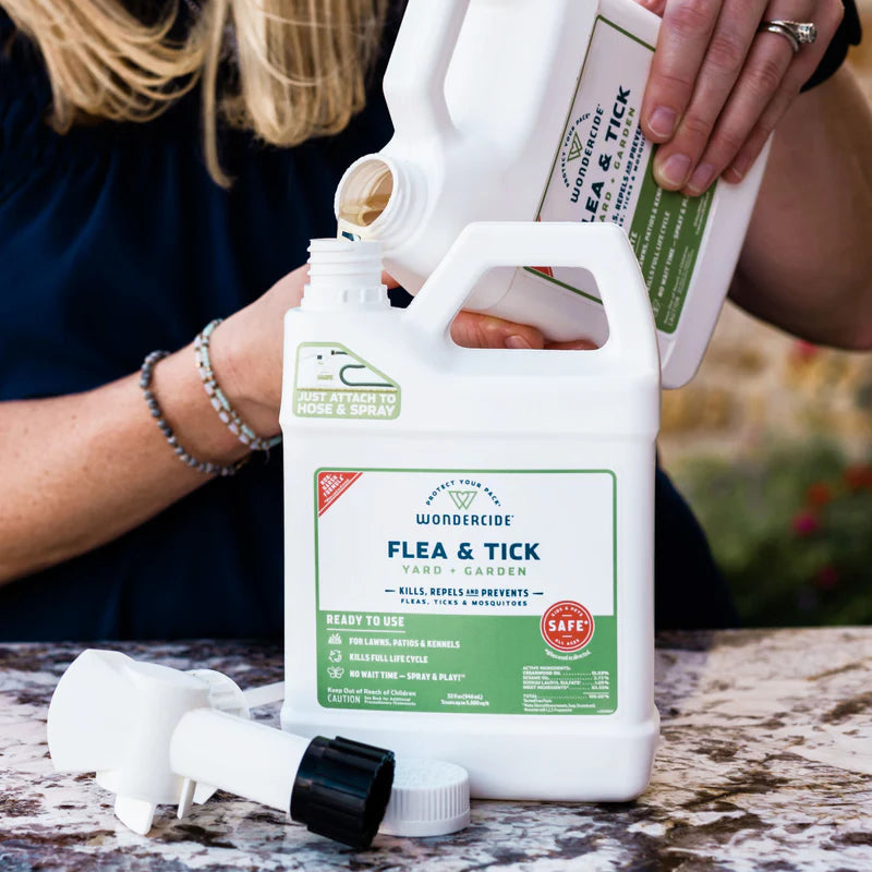 Wondercide Flea &amp; Tick Concentrate for Yard + Garden with Natural Essential Oils