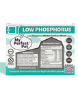 My Perfect Pet Low Phosphorous Chicken Gently Cooked Cat Food - 3.5lb