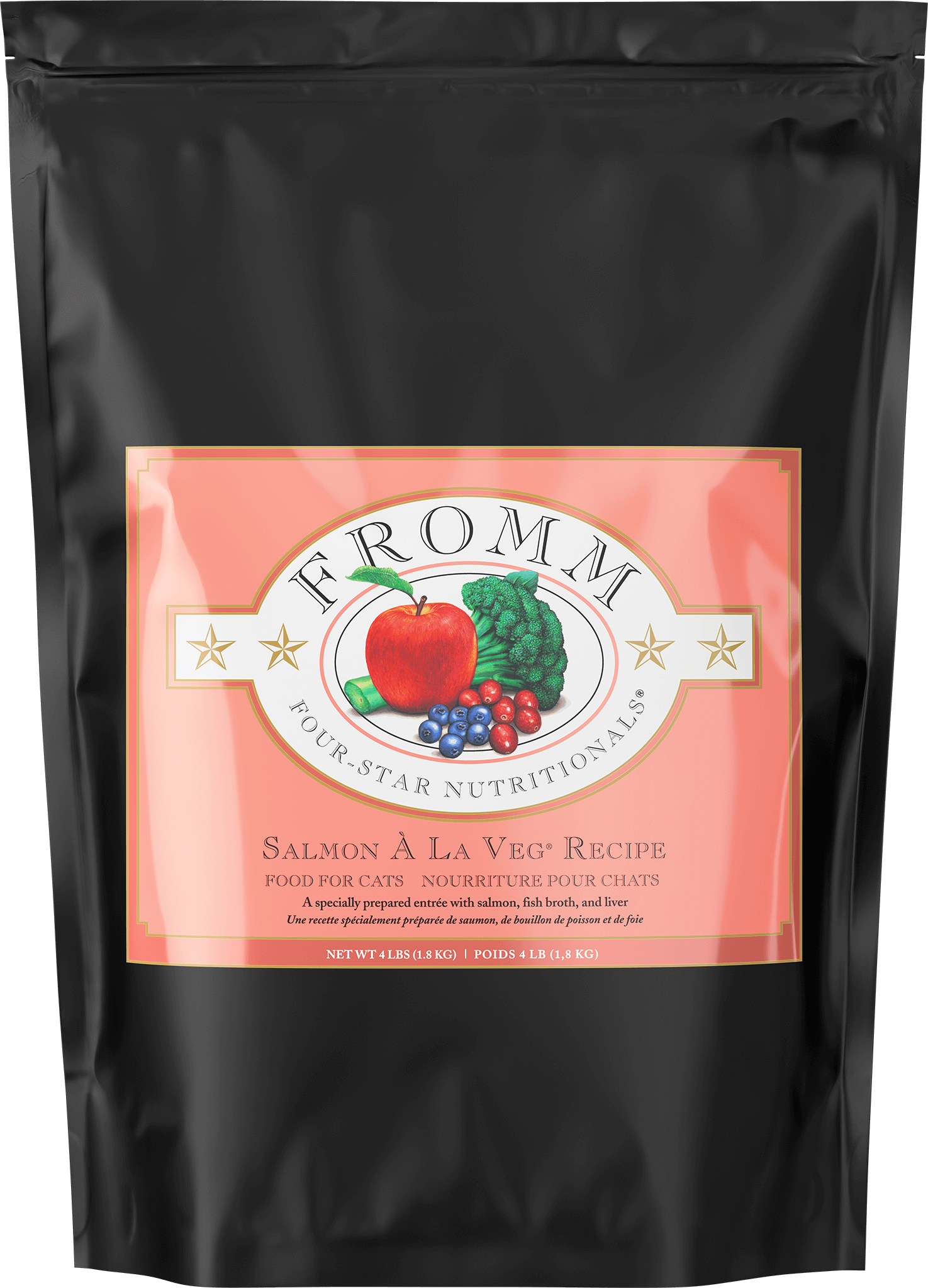 Fromm Four-Star Salmon À La Veg® Recipe Dry Cat Food