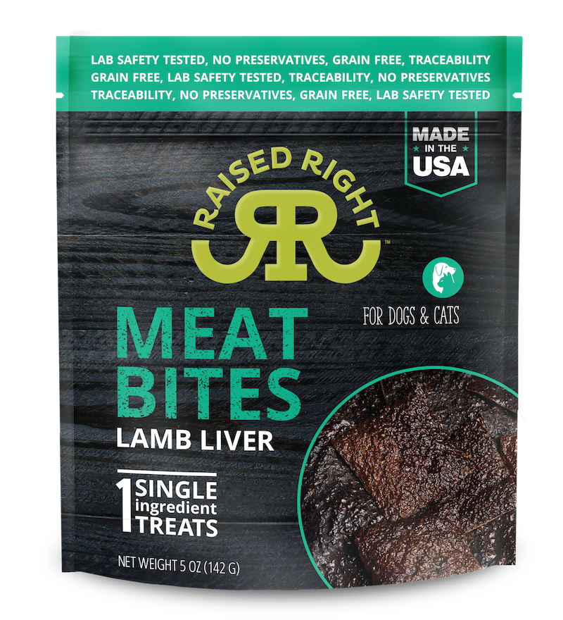 Raised Right Meat Bites - Lamb Liver
